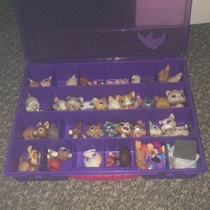 36 littlest pet shops lot with tons of random accessories